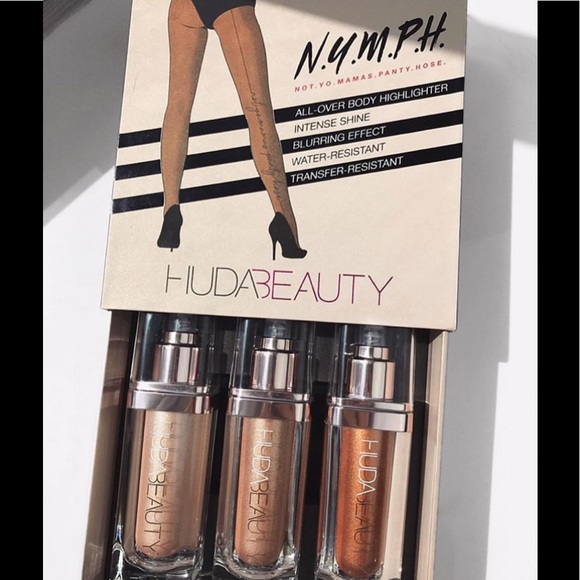 huda beauty liquid highlighter luna